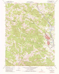 Download a high-resolution, GPS-compatible USGS topo map for Cloverdale, CA (1987 edition)