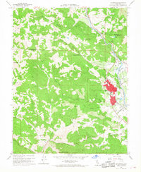 Download a high-resolution, GPS-compatible USGS topo map for Cloverdale, CA (1968 edition)