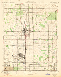 1947 Map of Clovis