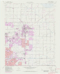 Download a high-resolution, GPS-compatible USGS topo map for Clovis, CA (1982 edition)