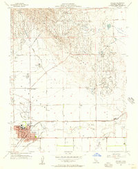 Download a high-resolution, GPS-compatible USGS topo map for Coalinga, CA (1957 edition)