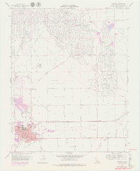 preview thumbnail of historical topo map of Coalinga, CA in 1956