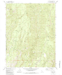 Download a high-resolution, GPS-compatible USGS topo map for Cohasset, CA (1985 edition)
