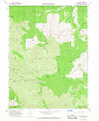 Download a high-resolution, GPS-compatible USGS topo map for Cold Fork, CA (1968 edition)
