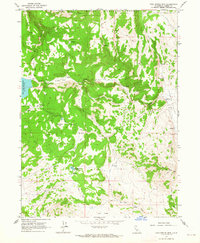 Download a high-resolution, GPS-compatible USGS topo map for Cold Spring Mtn, CA (1964 edition)