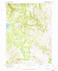 Download a high-resolution, GPS-compatible USGS topo map for Cold Spring Mtn, CA (1972 edition)