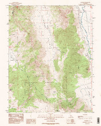Download a high-resolution, GPS-compatible USGS topo map for Coleville, CA (1995 edition)