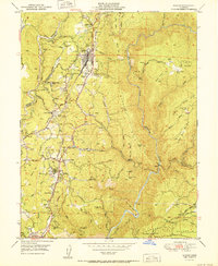 preview thumbnail of historical topo map of Colfax, CA in 1951