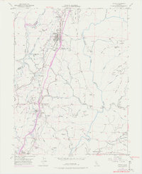 preview thumbnail of historical topo map of Colfax, CA in 1949