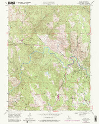 Download a high-resolution, GPS-compatible USGS topo map for Coloma, CA (1983 edition)