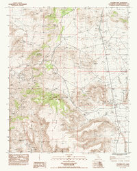 Download a high-resolution, GPS-compatible USGS topo map for Columbia Mtn, CA (1986 edition)
