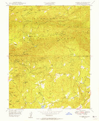 preview thumbnail of historical topo map of Tuolumne County, CA in 1948