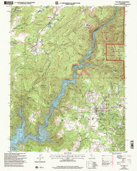 Download a high-resolution, GPS-compatible USGS topo map for Columbia, CA (2004 edition)