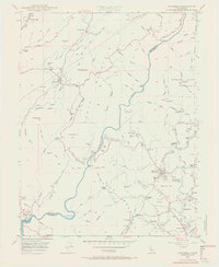 Download a high-resolution, GPS-compatible USGS topo map for Columbia, CA (1956 edition)