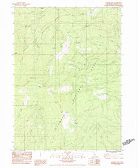 preview thumbnail of historical topo map of Siskiyou County, CA in 1983