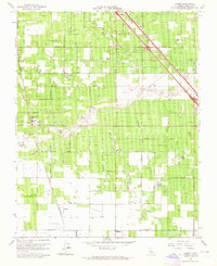 preview thumbnail of historical topo map of Fresno County, CA in 1963