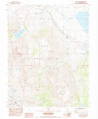 Download a high-resolution, GPS-compatible USGS topo map for Convict Lake, CA (1984 edition)