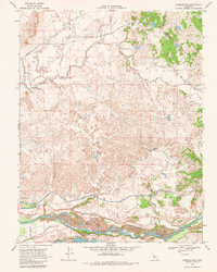 Download a high-resolution, GPS-compatible USGS topo map for Cooperstown, CA (1982 edition)