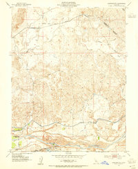 Download a high-resolution, GPS-compatible USGS topo map for Cooperstown, CA (1955 edition)