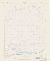 Download a high-resolution, GPS-compatible USGS topo map for Cooperstown, CA (1971 edition)