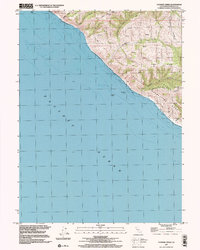 Download a high-resolution, GPS-compatible USGS topo map for Cooskie Creek, CA (2002 edition)