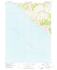 Download a high-resolution, GPS-compatible USGS topo map for Cooskie Creek, CA (1974 edition)
