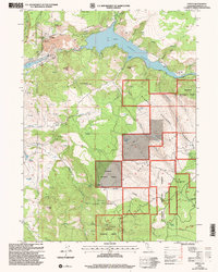 Download a high-resolution, GPS-compatible USGS topo map for Copco, CA (2004 edition)
