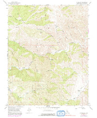 Download a high-resolution, GPS-compatible USGS topo map for Copper Mtn, CA (1991 edition)