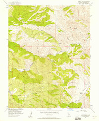 Download a high-resolution, GPS-compatible USGS topo map for Copper Mtn, CA (1958 edition)