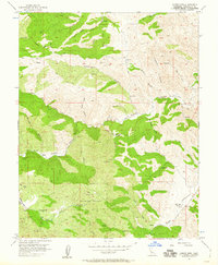 Download a high-resolution, GPS-compatible USGS topo map for Copper Mtn, CA (1960 edition)
