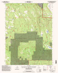 Download a high-resolution, GPS-compatible USGS topo map for Corders Reservoir, CA (1997 edition)