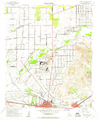 Download a high-resolution, GPS-compatible USGS topo map for Corona North, CA (1960 edition)