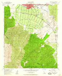 Download a high-resolution, GPS-compatible USGS topo map for Corona South, CA (1960 edition)
