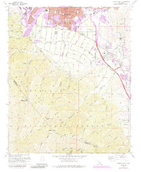 Download a high-resolution, GPS-compatible USGS topo map for Corona South, CA (1984 edition)