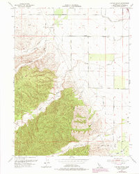 Download a high-resolution, GPS-compatible USGS topo map for Cortina Creek, CA (1975 edition)