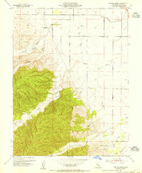 Download a high-resolution, GPS-compatible USGS topo map for Cortina Creek, CA (1955 edition)