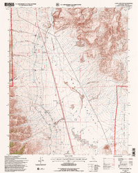 Download a high-resolution, GPS-compatible USGS topo map for Coso Junction, CA (1997 edition)