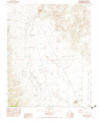 Download a high-resolution, GPS-compatible USGS topo map for Coso Junction, CA (1983 edition)