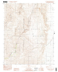 Download a high-resolution, GPS-compatible USGS topo map for Cottonwood Canyon, CA (1987 edition)