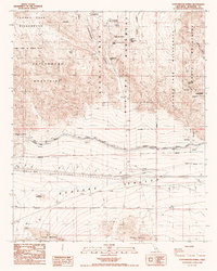 Download a high-resolution, GPS-compatible USGS topo map for Cottonwood Spring, CA (1988 edition)