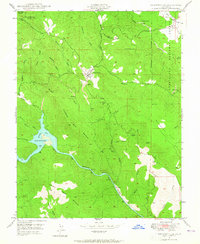 Download a high-resolution, GPS-compatible USGS topo map for Coulterville, CA (1965 edition)