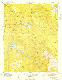 Download a high-resolution, GPS-compatible USGS topo map for Coulterville, CA (1949 edition)
