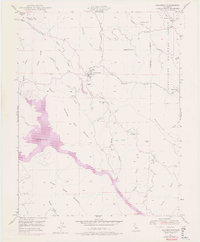 Download a high-resolution, GPS-compatible USGS topo map for Coulterville, CA (1976 edition)
