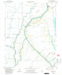 Download a high-resolution, GPS-compatible USGS topo map for Courtland, CA (1988 edition)