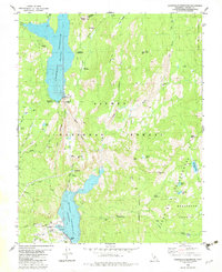 Download a high-resolution, GPS-compatible USGS topo map for Courtright Reservoir, CA (1983 edition)
