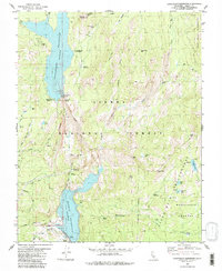Download a high-resolution, GPS-compatible USGS topo map for Courtright Reservoir, CA (1983 edition)