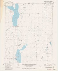 preview thumbnail of historical topo map of Fresno County, CA in 1982