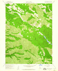 Download a high-resolution, GPS-compatible USGS topo map for Cow Mountain, CA (1960 edition)