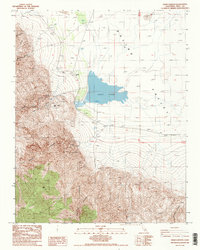 Download a high-resolution, GPS-compatible USGS topo map for Craig Canyon, CA (1987 edition)