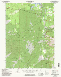 Download a high-resolution, GPS-compatible USGS topo map for Crank Mountain, CA (1997 edition)